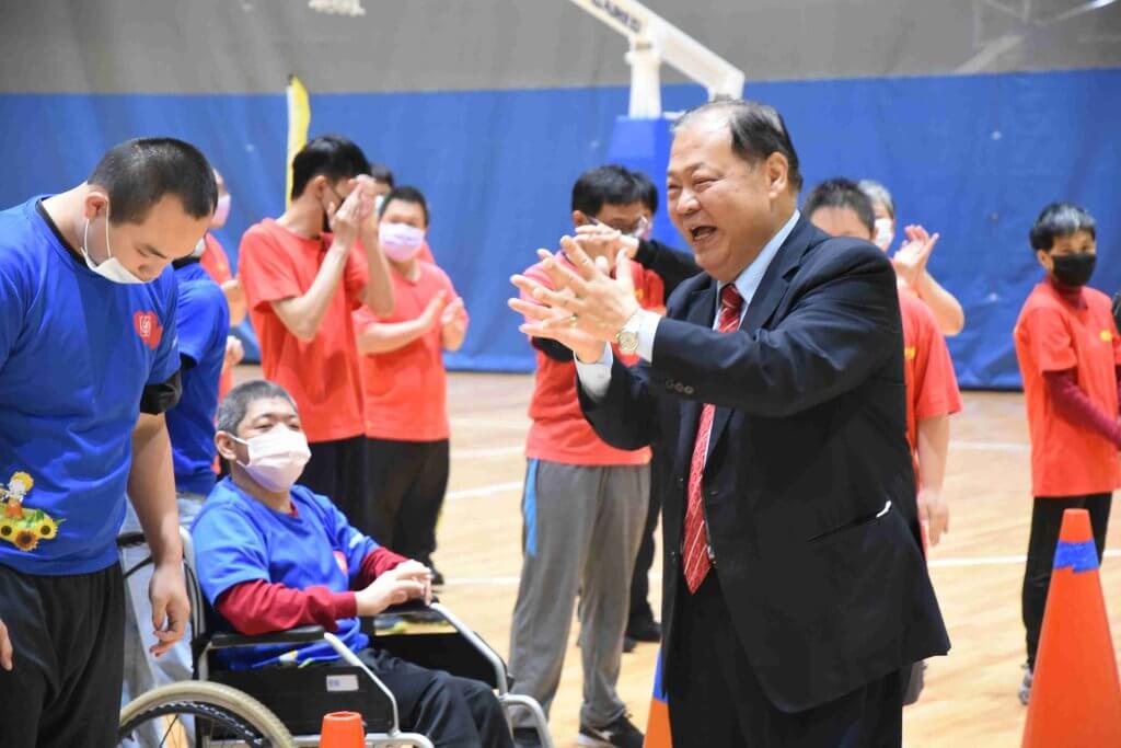 運動i 台灣身心障礙運動會  陳光復鼓勵身障朋友走出戶外創造樂活人生