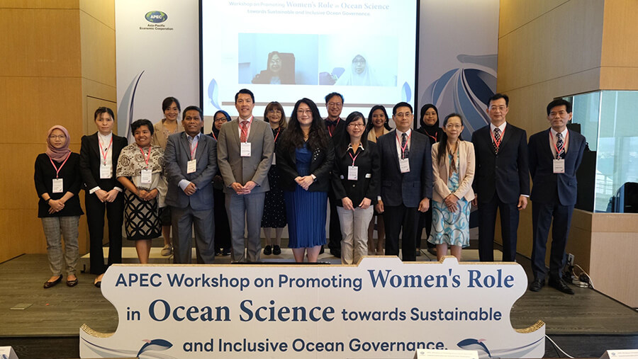 「APEC提倡女性參與海洋科學工作坊」海洋委員會推動性別平等與海洋科學共融 開啟永續海洋治理之路