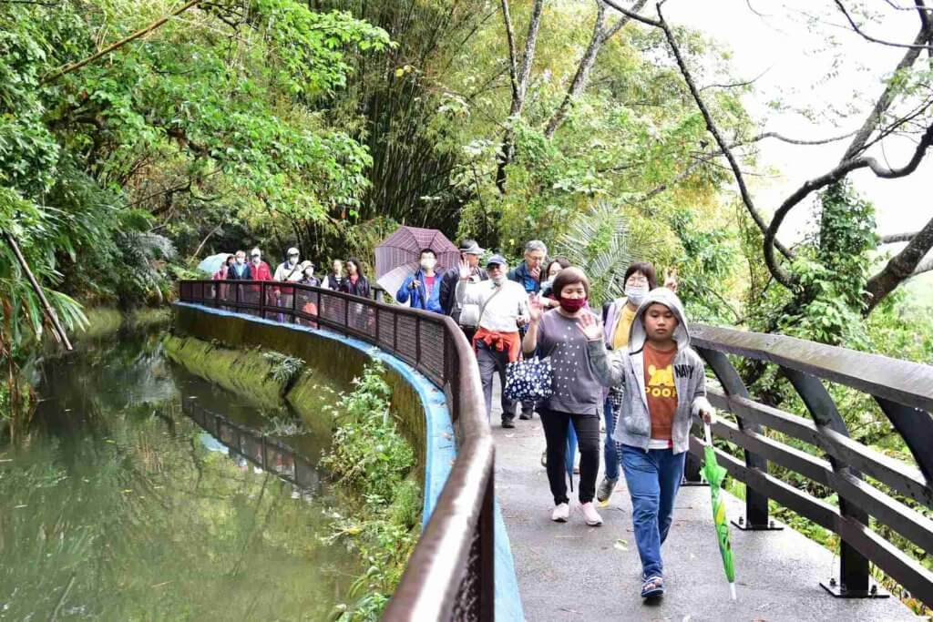 石岡電火圳生態步道 嶄新啟用 500名親子搶先體驗