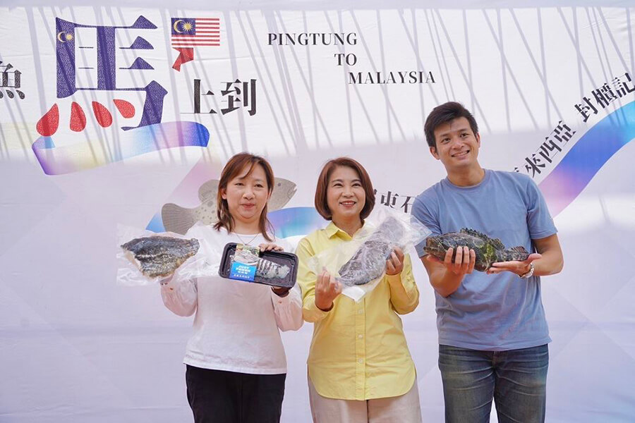 東京食品展成功牽線！ 屏東石斑魚封櫃外銷馬來西亞
