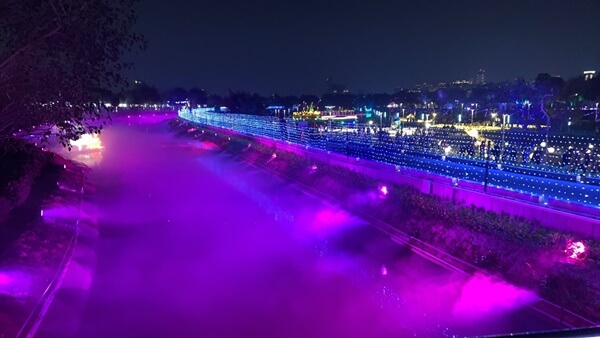 中台灣元宵燈會好評如潮   200米夢幻雲河為主燈秀拉開序幕
