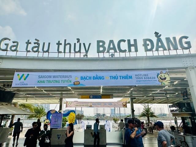 Thu Thiem河船站啟用，連結旅遊新價值