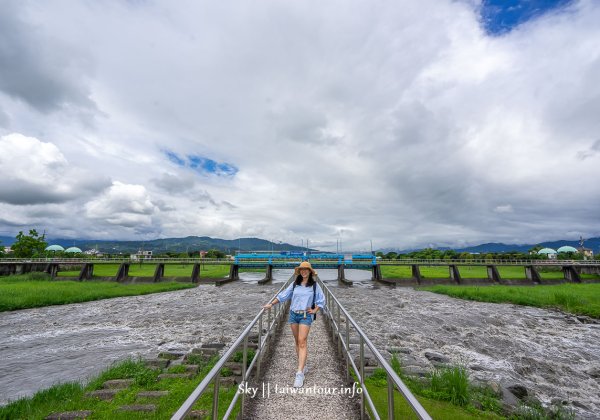 【安農溪分洪堰風景區(湧泉公園)】宜蘭網美秘境停車場