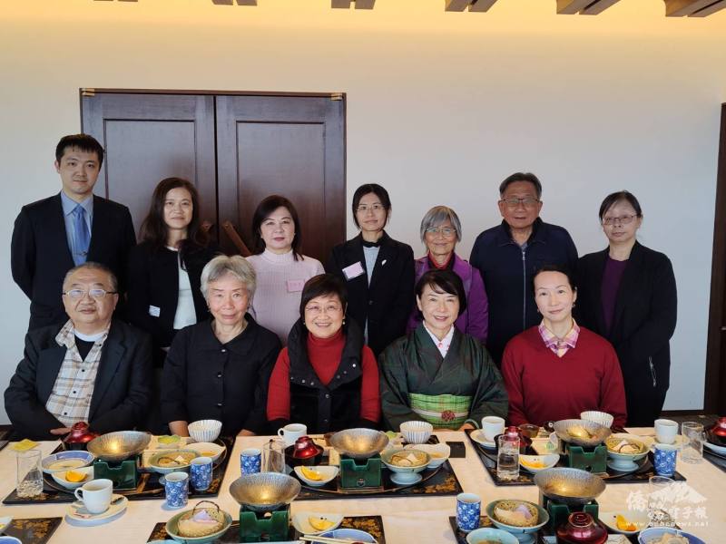 徐佳青探訪日本九州鹿兒島 與臺灣華僑會相見歡