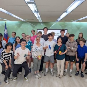 德國杜塞道夫聖貞中學青年訪臺學習　藉遊戲深度了解臺灣文化