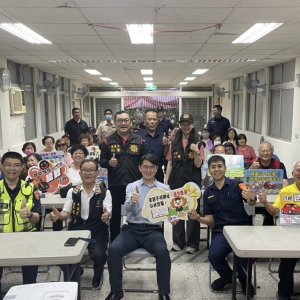 基一分局舉辦治安座談會  警民交流預防詐騙好用心