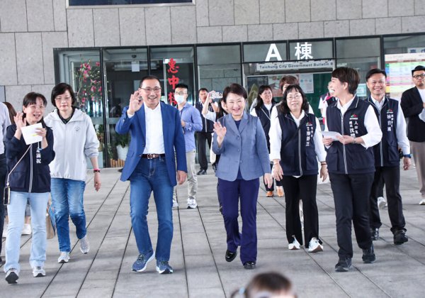 新北、台中城市交流   盧秀燕、侯友宜聚焦美國提高關稅因應