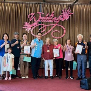 愛無國界 鶼鰈情深！新竹榮服處表揚新住民幸福家庭