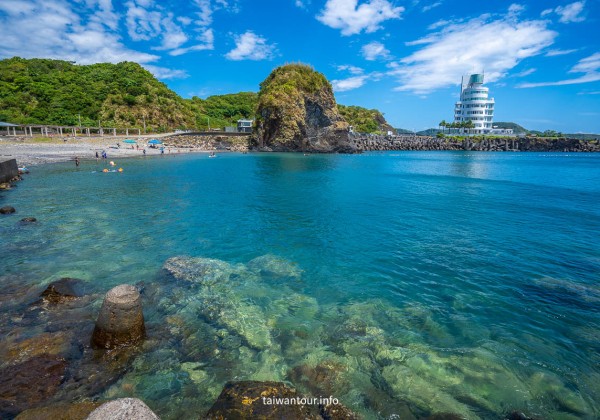 【豆腐岬風景區】宜蘭蘇澳親子免費浮潛.玩水景點