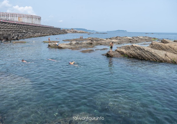 【海興游泳池】基隆外木山大武崙景點免費游泳池推薦.交通.時間