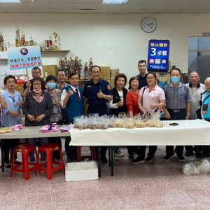粽葉飄香  反詐同行  基一警宣導不缺席