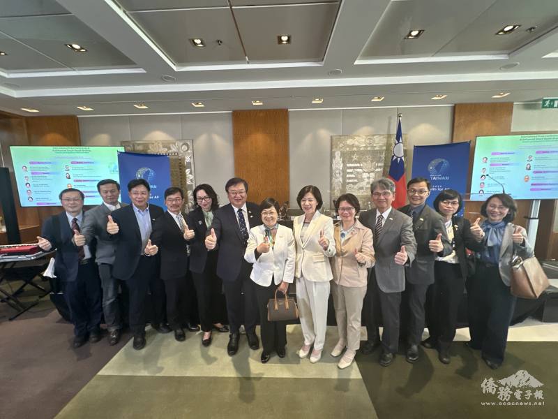 徐佳青出席世衛行動團國際記者會 為臺灣加入世衛發聲 徐佳青出席世衛行動團國際記者會 為臺灣加入世衛發聲