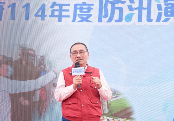 侯友宜肯定結合AI打造智慧韌性城市