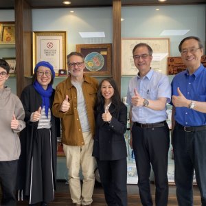 嶺東科大設計學院國際漫畫講座　法籍漫畫名家Caroline DUPUY分享歐美日敘事技法