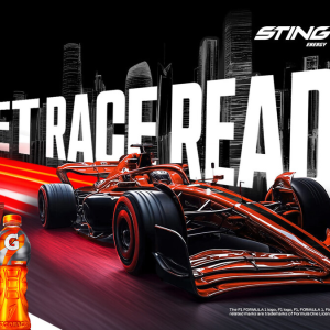極速之聲：百事公司（PepsiCo）能量飲品Sting Energy®強勢登場F1一級方程式（Formula 1®）賽道