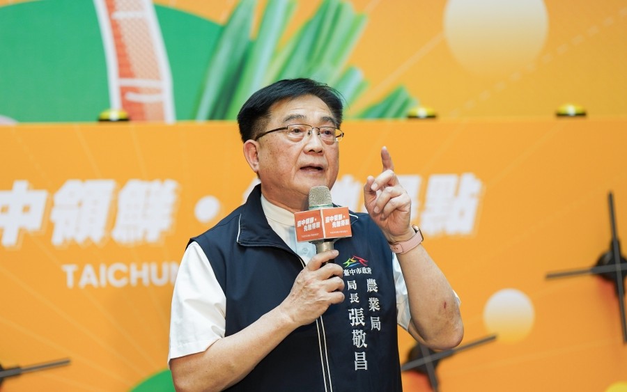 臺中領「鮮」先馳得點  2025台北國際食品展臺中展館逾100項農特產登場
