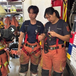 強化新進同仁火場求生！竹市消防局「火場生存訓練」開跑