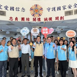 輔導會視導新竹榮服處   嚴德發：榮民在哪裡，服務到哪裡！