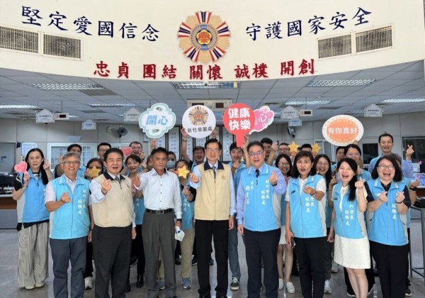 輔導會視導新竹榮服處   嚴德發：榮民在哪裡，服務到哪裡！