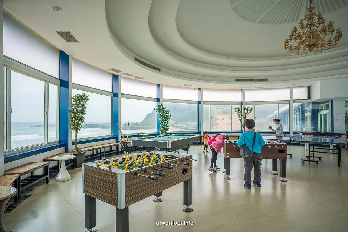 【白宮行館沙灘溫泉渡假村】萬里親子秘境一日遊門票.早餐美食