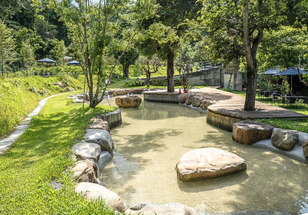 【岸境濕地莊園】南投埔里玩水秘境.親子景點