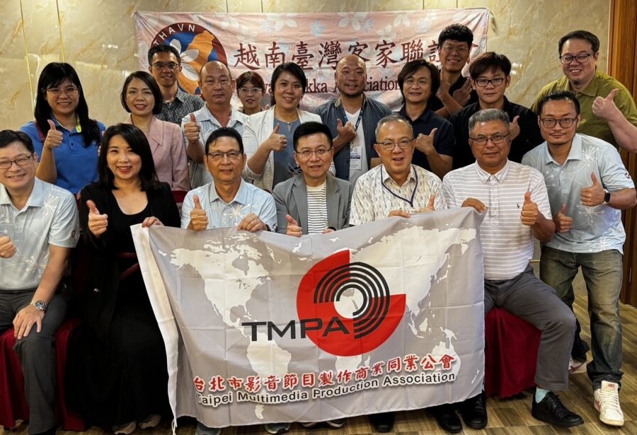 越南台商與經貿處代表聯手設宴 歡迎台灣青年影視創作者登場Telefilm 2025