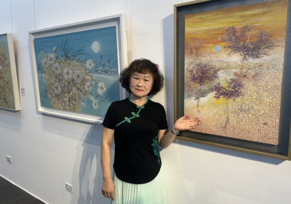 「八方藝術節」張秀燕《心徑》膠彩個展 　以詩意筆觸描繪女性情感與生命故事