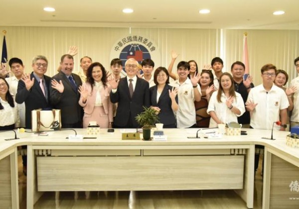 泰國中華國際學校走訪臺灣頂大 僑委會盼僑生三語競爭力為臺注入新能量