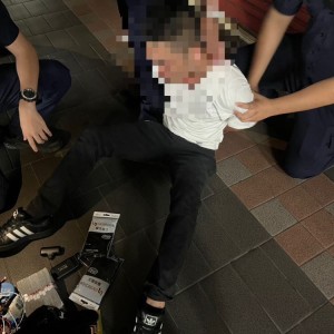 新莊勇警負傷忍痛逮車手   署長關切派員慰問