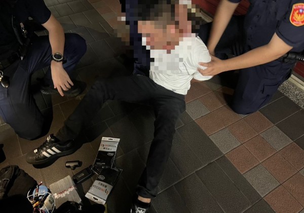 新莊勇警負傷忍痛逮車手 署長關切派員慰問 新莊勇警負傷忍痛逮車手 署長關切派員慰問