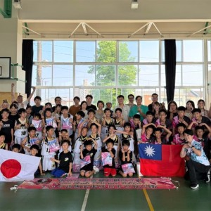 台日小學跨國以球會友！竹市舊社籃球隊赴日交流收穫滿行囊