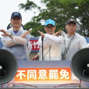 新竹車掃力挺鄭正鈐、高虹安  趙少康：不出門投票就是在幫民進黨！