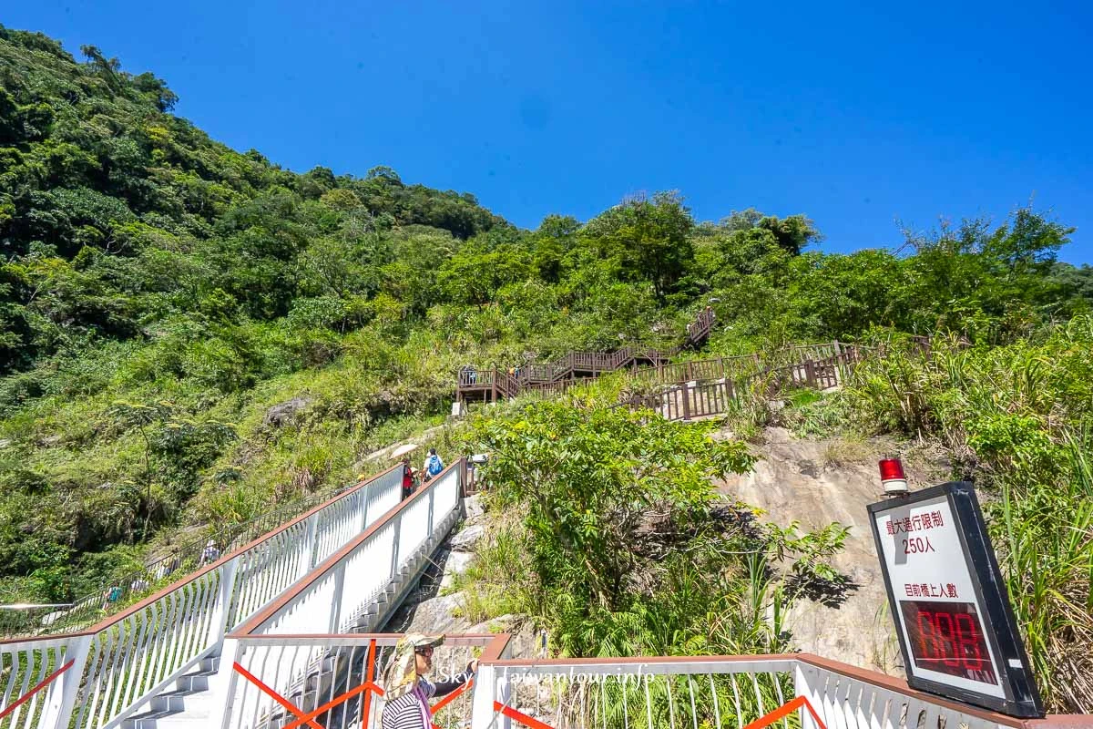 【南投雙龍瀑布七彩吊橋】完整攻略一日遊.預約接駁車！