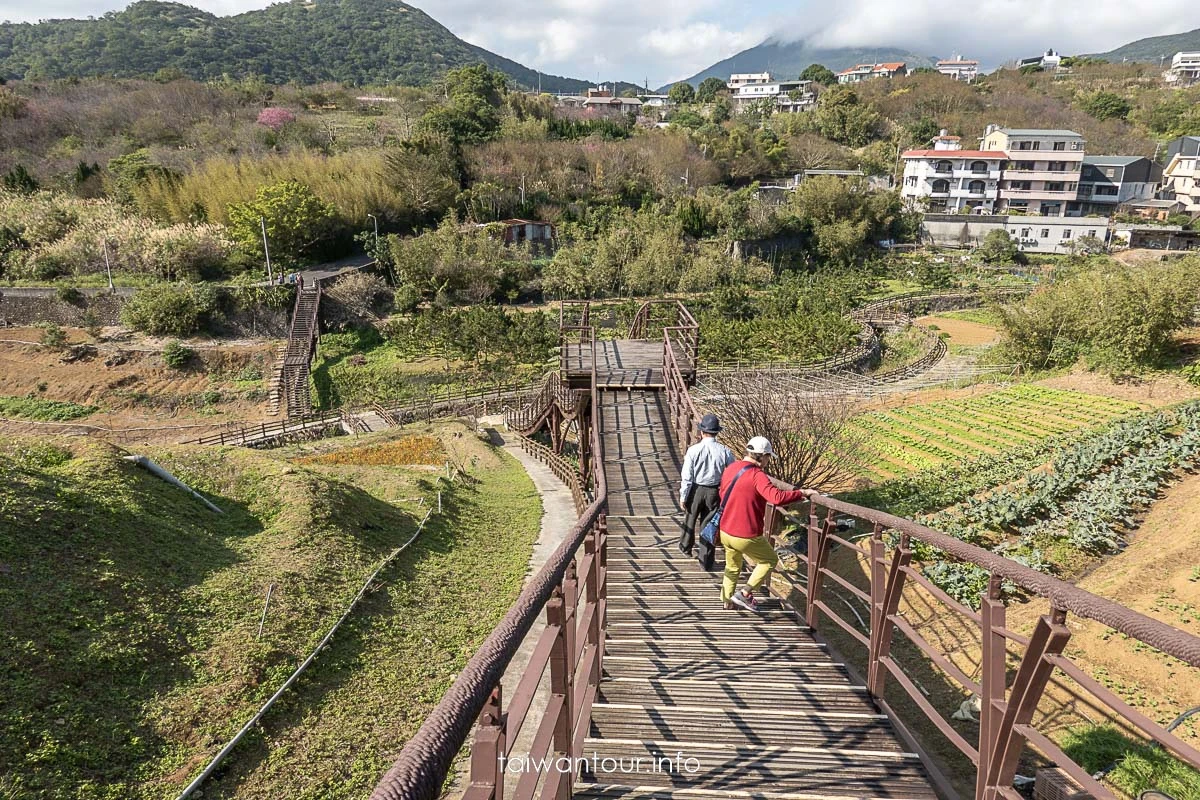 【鵝尾山水田步道】台北市陽明山親子景點.交通