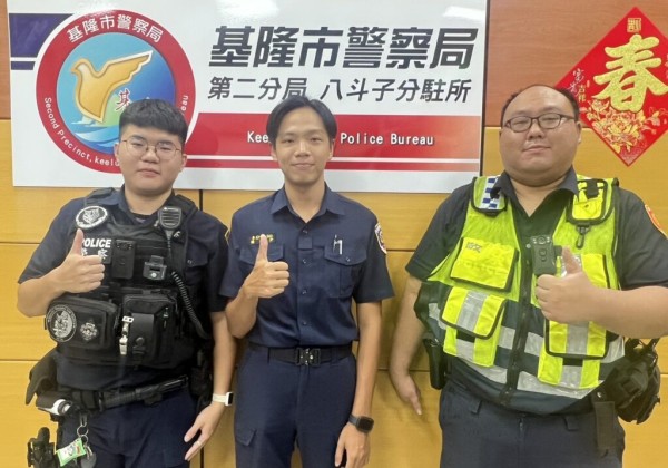 兩老翁接連路倒  基警出動急救援