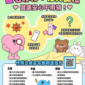 不敢開口問性病問題？疾管署推：匿名聊聊　保護隱私不尷尬