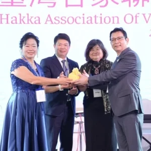 駐越南台北經濟文化辦事處韓處長國耀出席越南臺灣客家聯誼會第七屆、第八屆會長暨理監事交接典禮