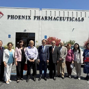 阮昭雄參訪北加知名生技企業 深化僑界連結與學習啟發