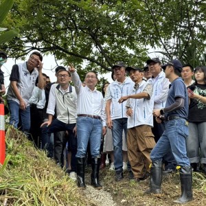 視察汐止白匏湖  侯友宜市長:營造生態園區祕境 落實保育缺一不可