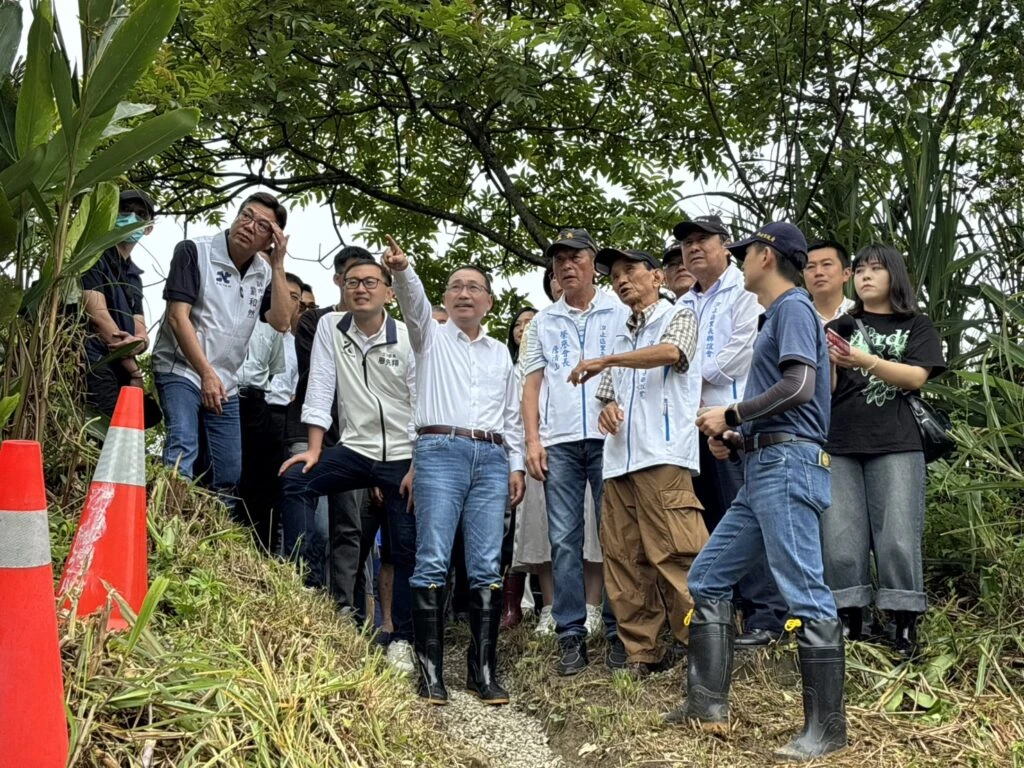 視察汐止白匏湖  侯友宜市長:營造生態園區祕境 落實保育缺一不可