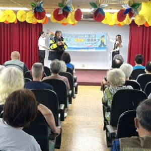 提升防詐意識   八德榮家反詐騙宣導長輩獲益良多