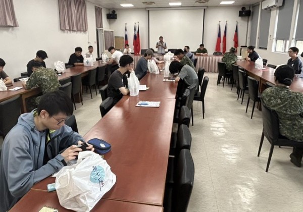 入營座談說明     何中南鼓勵多學習平安返鄉
