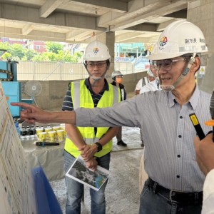 蘆洲區長安機械停車場改建立體停車場 力拚明年10月完工
