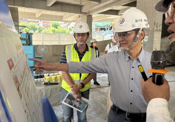 蘆洲區長安機械停車場改建立體停車場 力拚明年10月完工