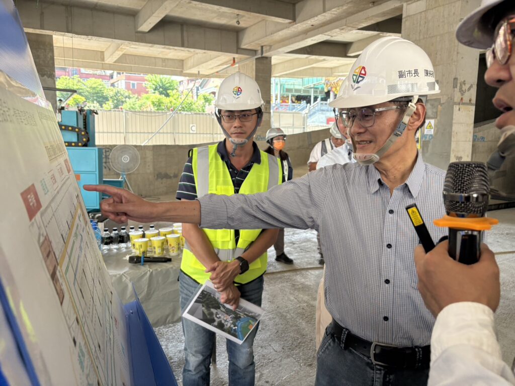 蘆洲區長安機械停車場改建立體停車場 力拚明年10月完工 蘆洲區長安機械停車場改建立體停車場 力拚明年10月完工