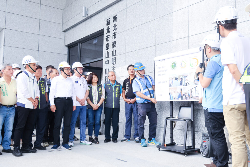 泰山青社宅114年底完工 侯友宜:將招租210戶 泰山青社宅114年底完工 侯友宜:將招租210戶