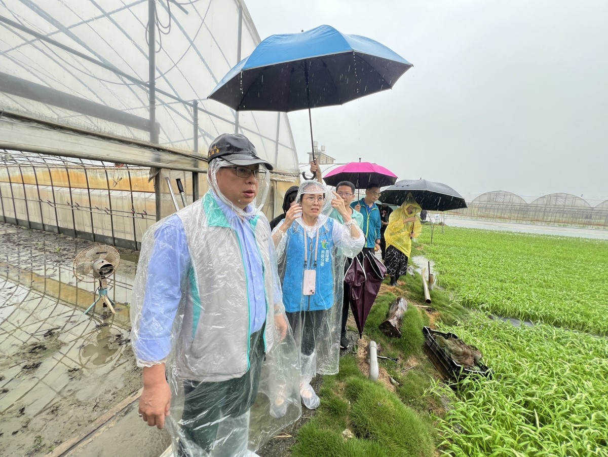 農業部啟動0728豪雨應變機制 協助受災農民復耕復建 農業部啟動0728豪雨應變機制 協助受災農民復耕復建