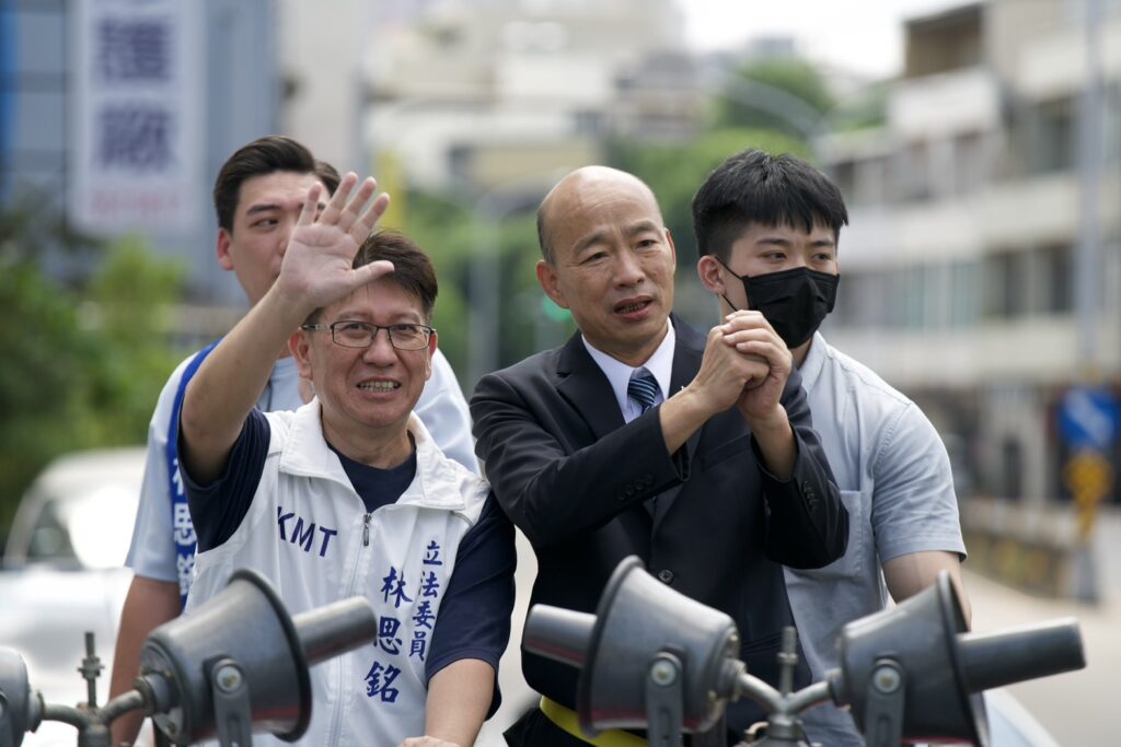 韓國瑜情義相挺林思銘  呼籲新竹鄉親823反惡罷、挺公投