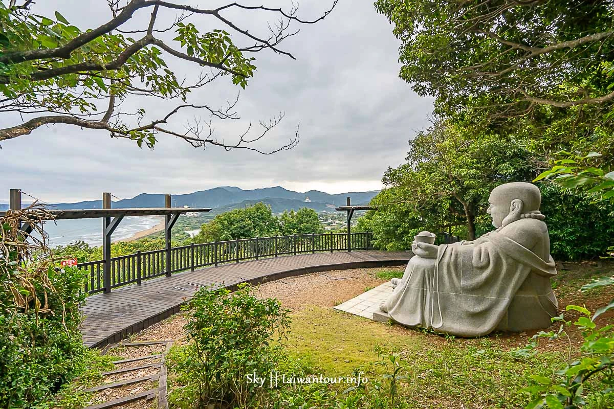 【獅頭山公園步道.金山遊客中心】金山軍事秘境地圖.停車場