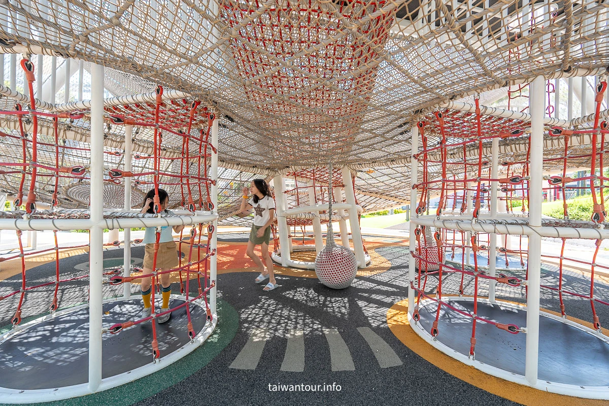 【龍潭運動公園兒童遊戲場】軍事主題特色公園！